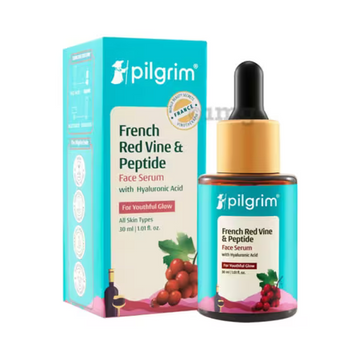 Pilgrim - French Red Vine & Peptide Face Serum (30ml)