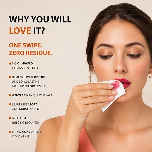 Colorbar - On The Go Makeup Remover Wipes (30 Wipes)