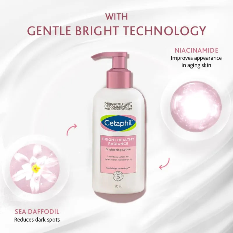 Cetaphil – Bright Healthy Radiance Brightening Lotion (245ml)
