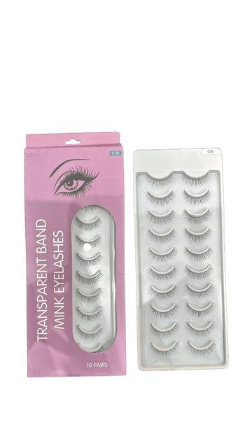 Transparent Band Mink Eyelashes