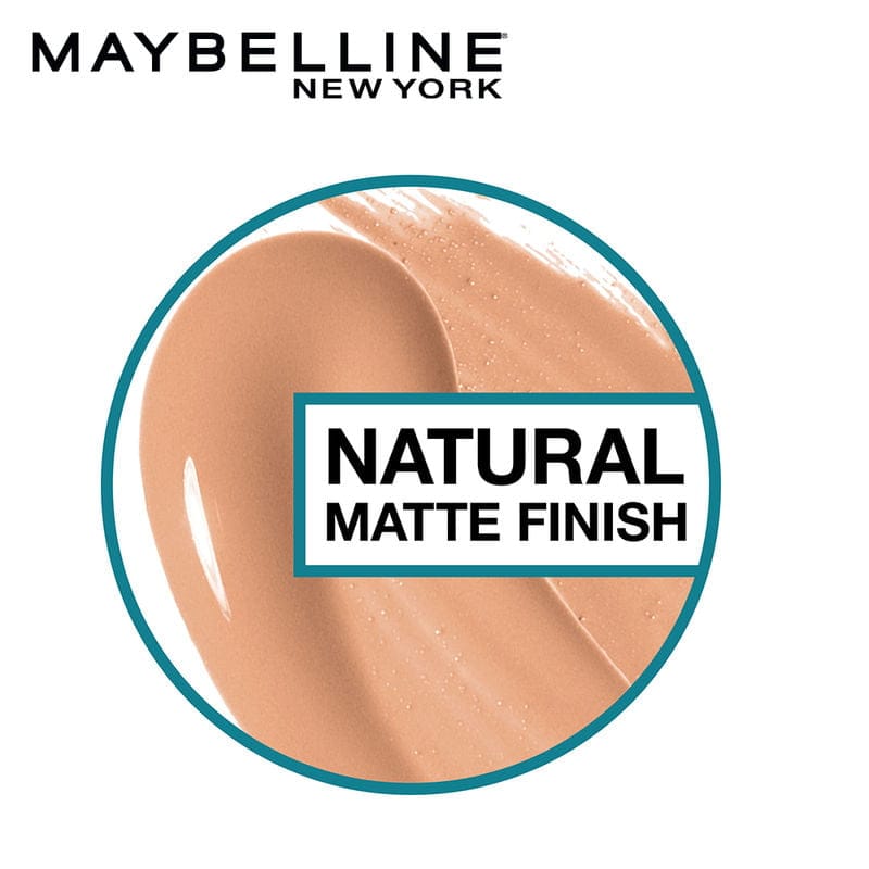 Maybelline New York Fit Me Matte+Poreless Liquid Foundation Tube SPF 22 (18mL)