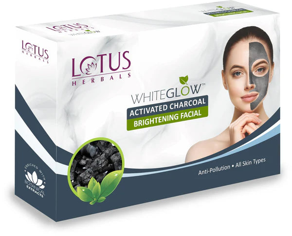 Lotus Herbal - WhiteGlow Activated Charcoal 4 in 1 Facial kit