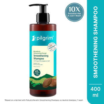 Pilgrim - Keratin & Amazonian Patua Smoothening Shampoo (400ml)