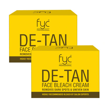 FYC Professional - De Tan Face Bleach Cream Removes Tan & Evens The Skin Tone