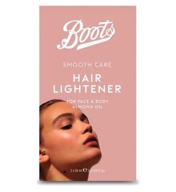 Boots – Smooth Care Hair Lightener For Face & Body Almond Oil (2X50ML)