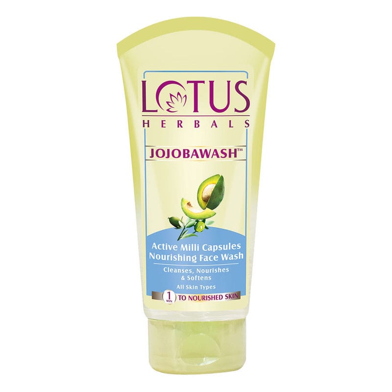Lotus Herbals - Jojobawash Active Milli Capsules Nourishing Face Wash