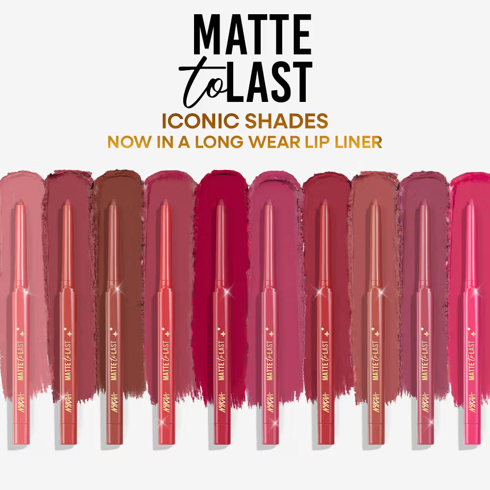Nykaa - Matte To Last Lip Liner (0.3g)