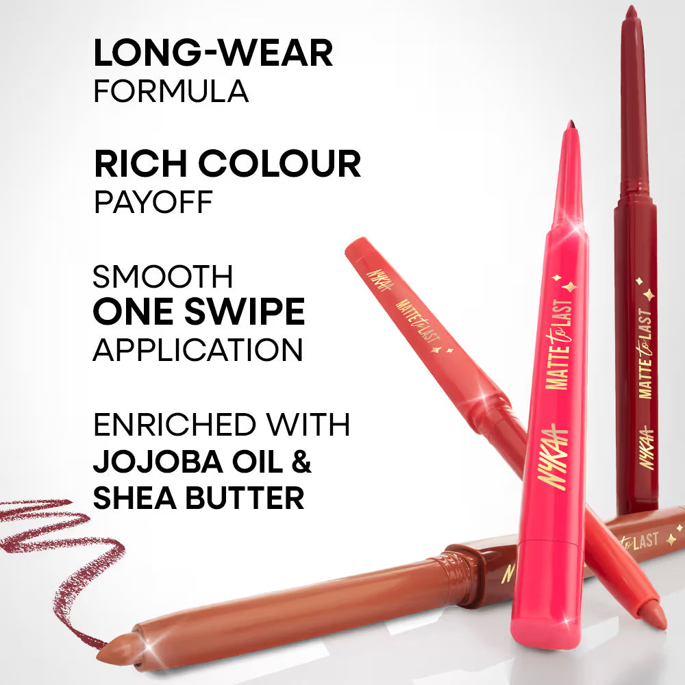 Nykaa - Matte To Last Lip Liner (0.3g)