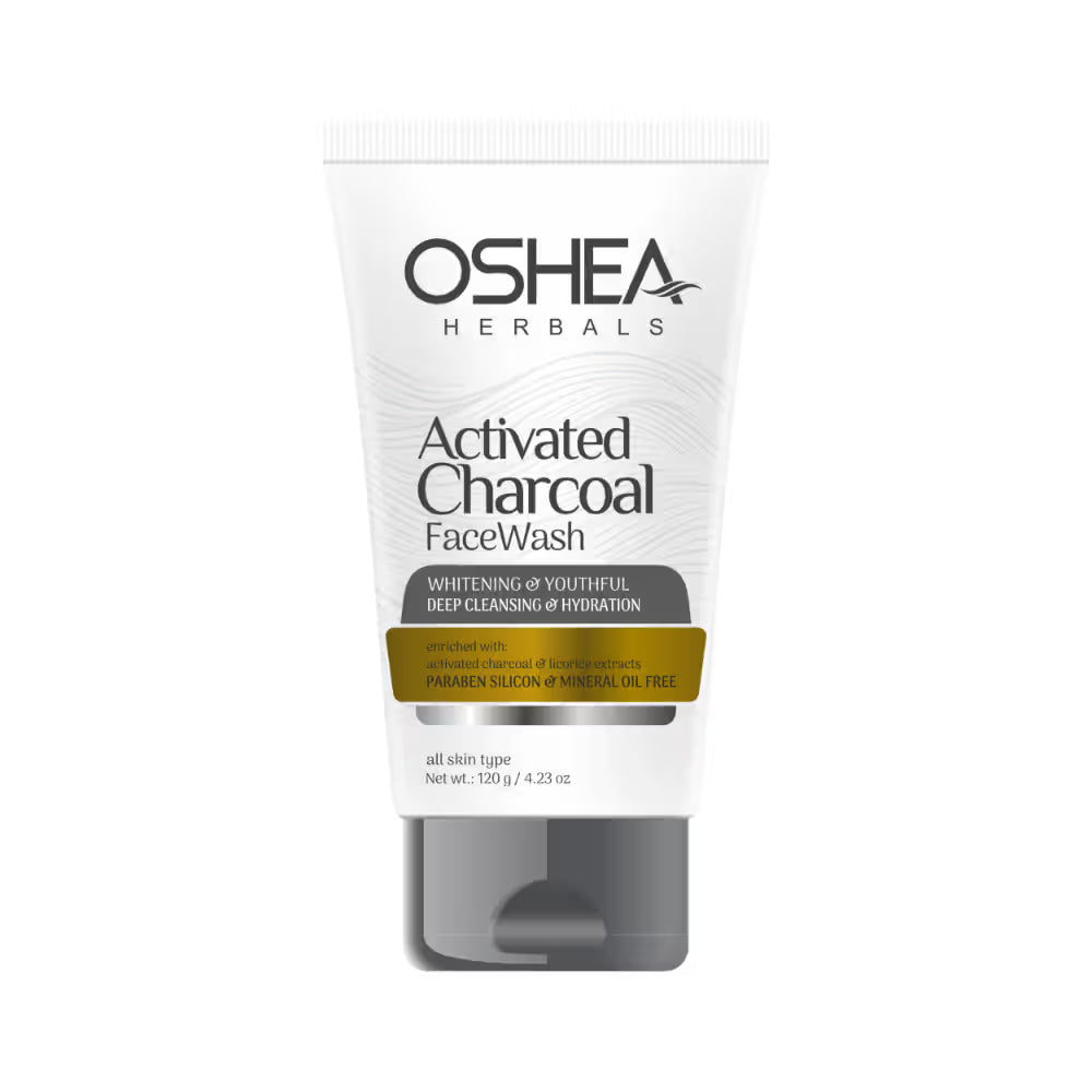 Oshea - Activated Charcoal Face Wash (120g)