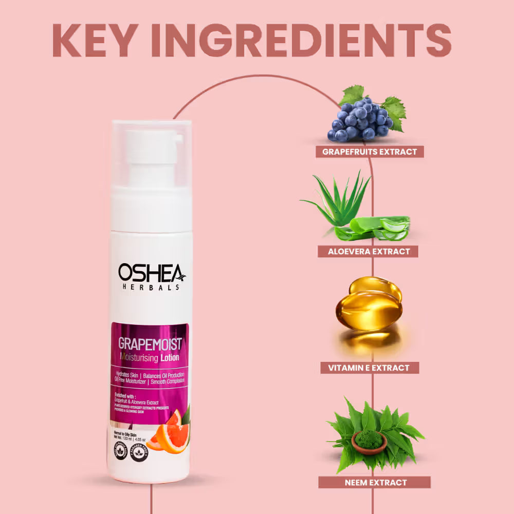 Oshea - Grapemoist Moisturising Lotion (120ml)