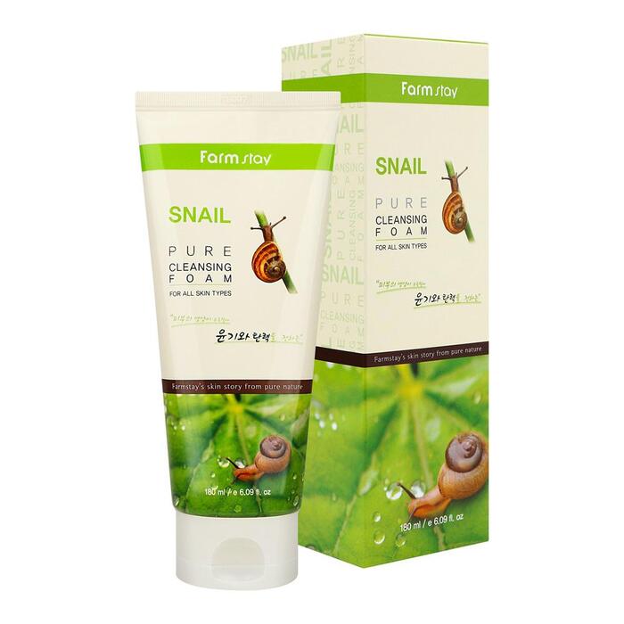 Farm Stay - Snail Pure Cleansing Foam (180ml)