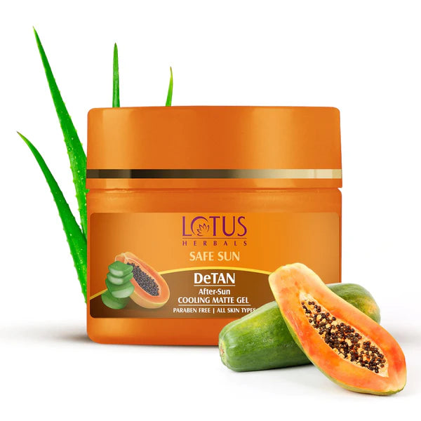 Safe Sun DeTan After Sun Cooling Matte Gel(100g)
