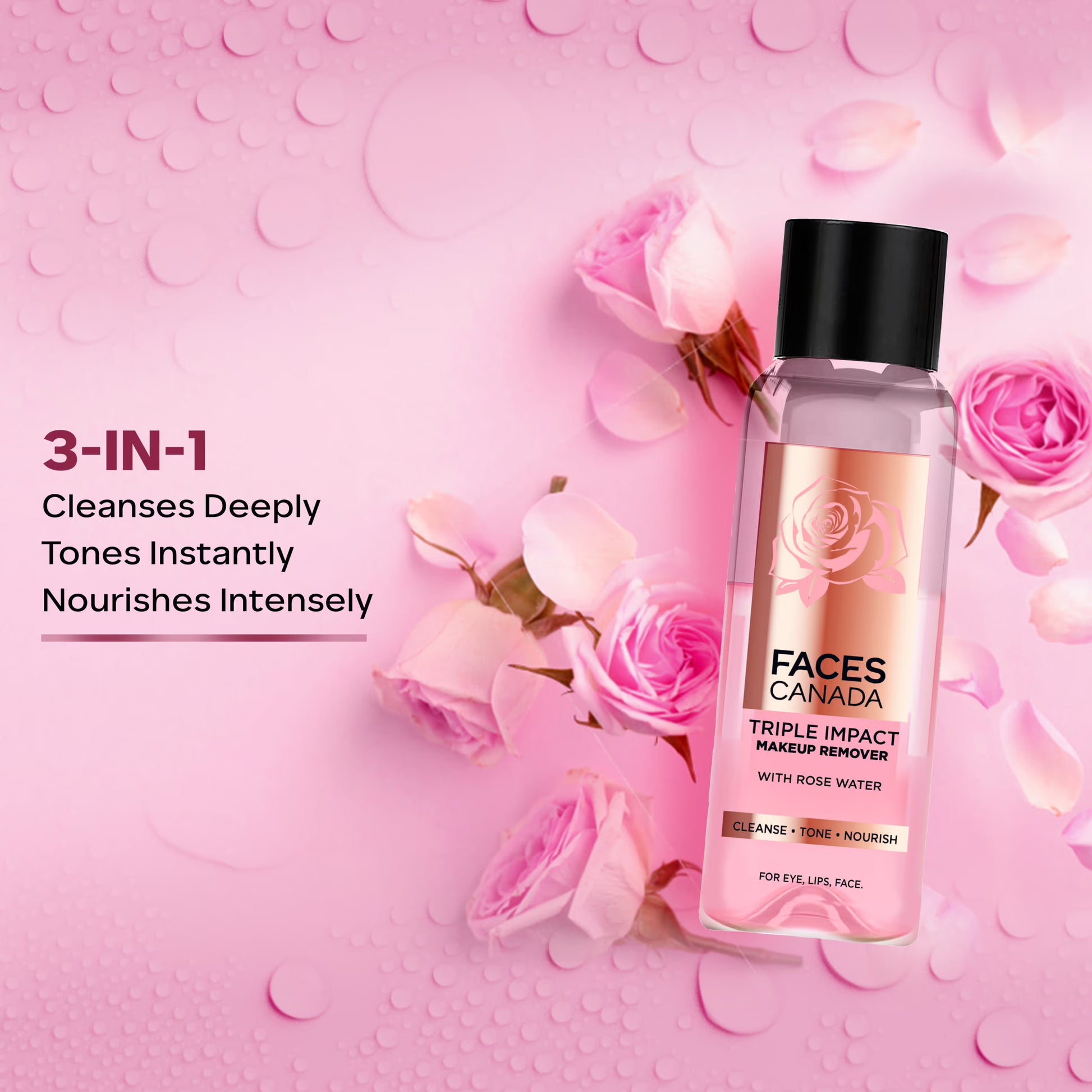 Faces Canada - Triple Impact Makeup Remover