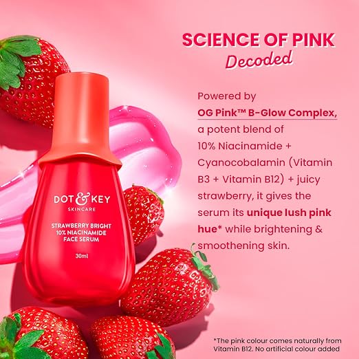 Dot & Key Strawberry Bright 10% Niacinamide Face Serum (30ml)