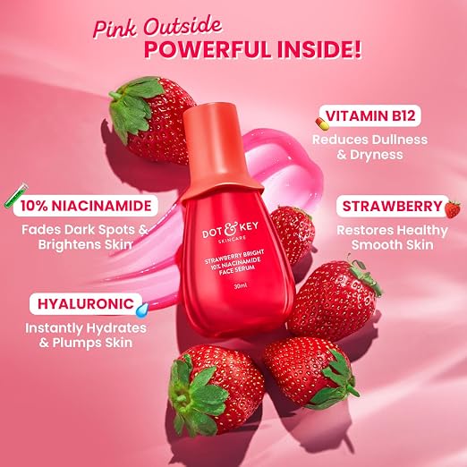 Dot & Key Strawberry Bright 10% Niacinamide Face Serum (30ml)