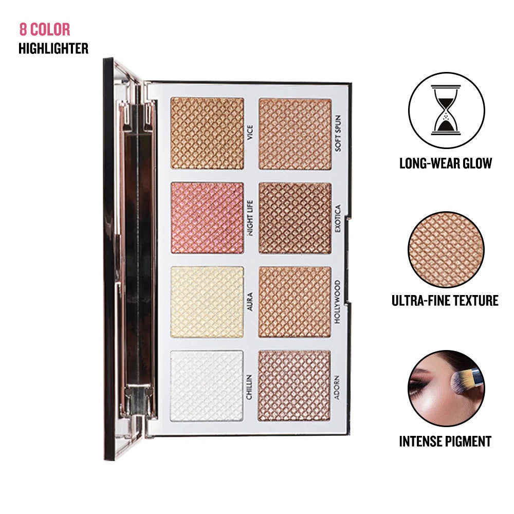 Forever 52 - Back Stage Essential Highlighter & Contour Powder Palette (BKS003)