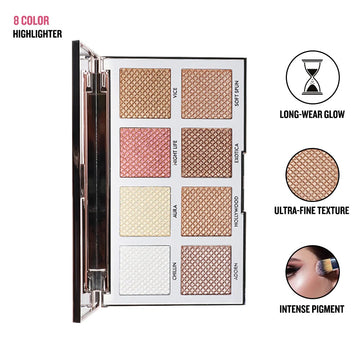 Forever 52 - Back Stage Essential Highlighter & Contour Powder Palette (BKS003)