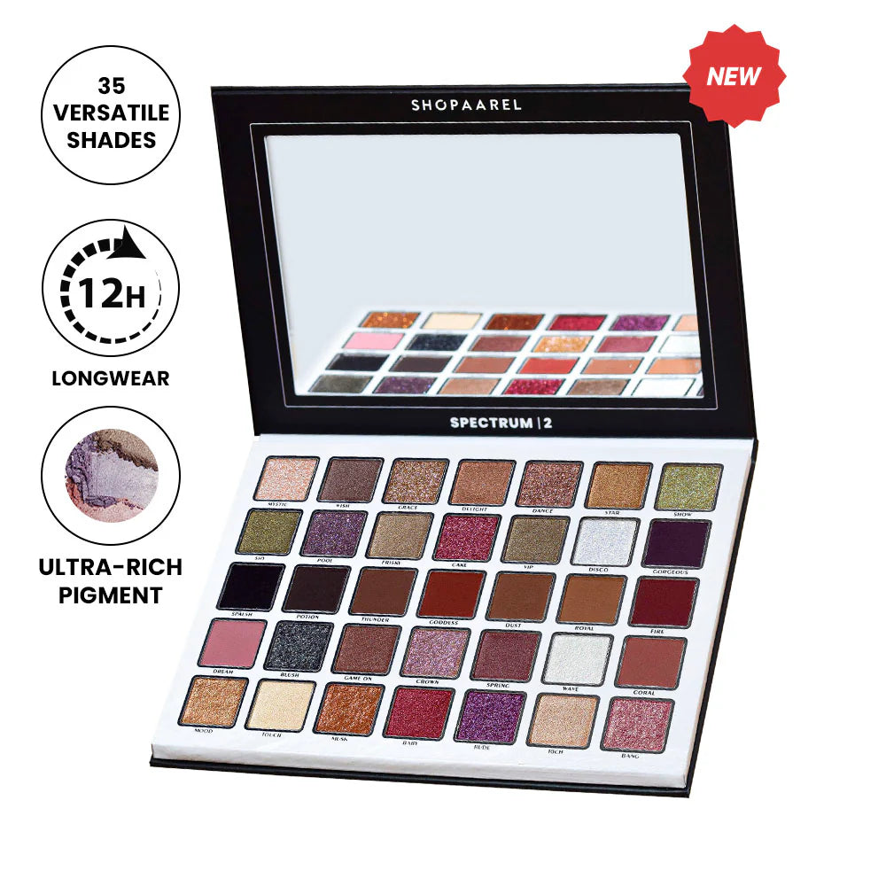 Shopaarel - A Full Spectrum Of Beauty Eyeshadow Palette Spectrum 2
