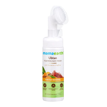 Mamaearth - Ubtan Foaming Face Wash With Turmeric & Saffron (150ML)