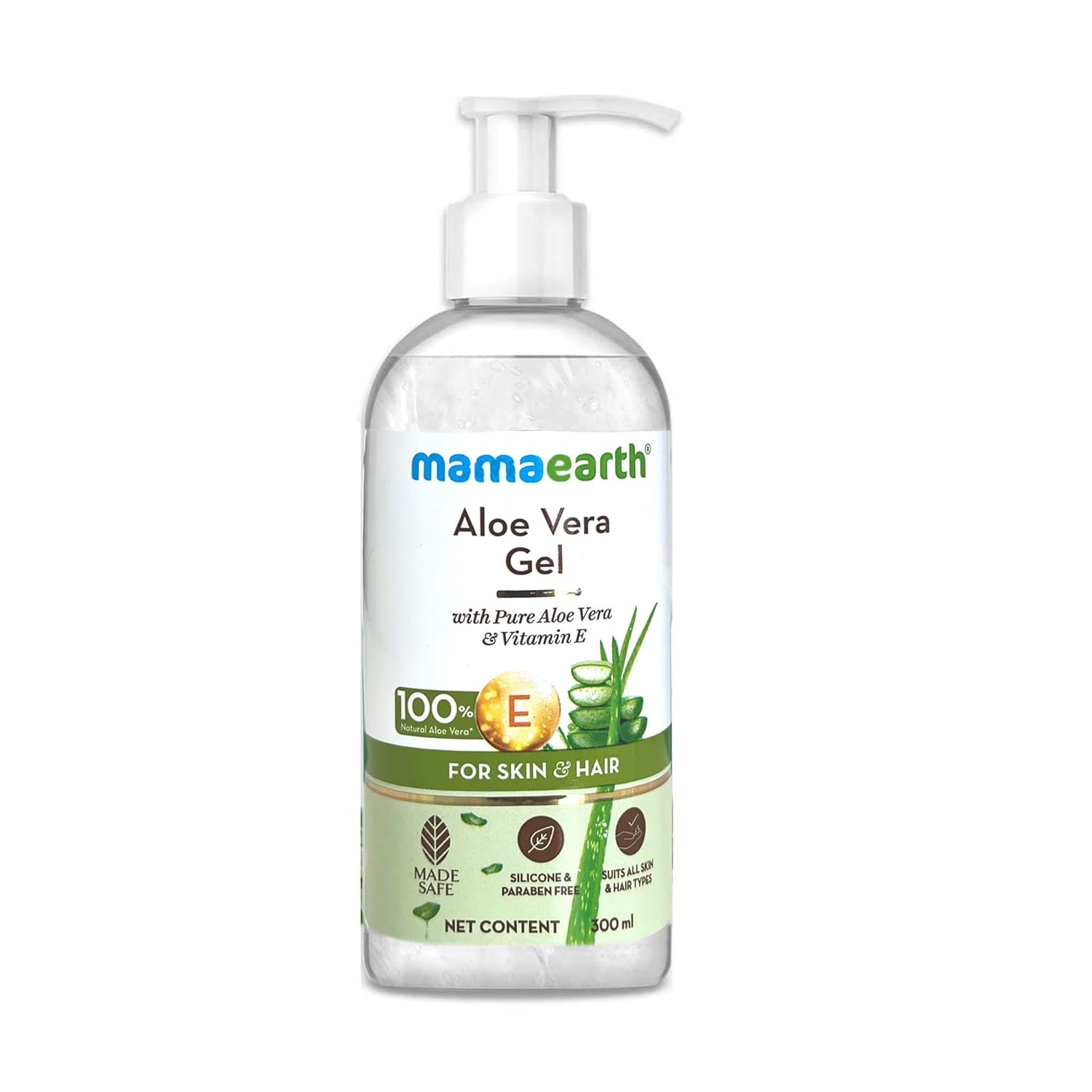 Mamaearth - Aloe vera Gel For Skin & Hair (300ML)