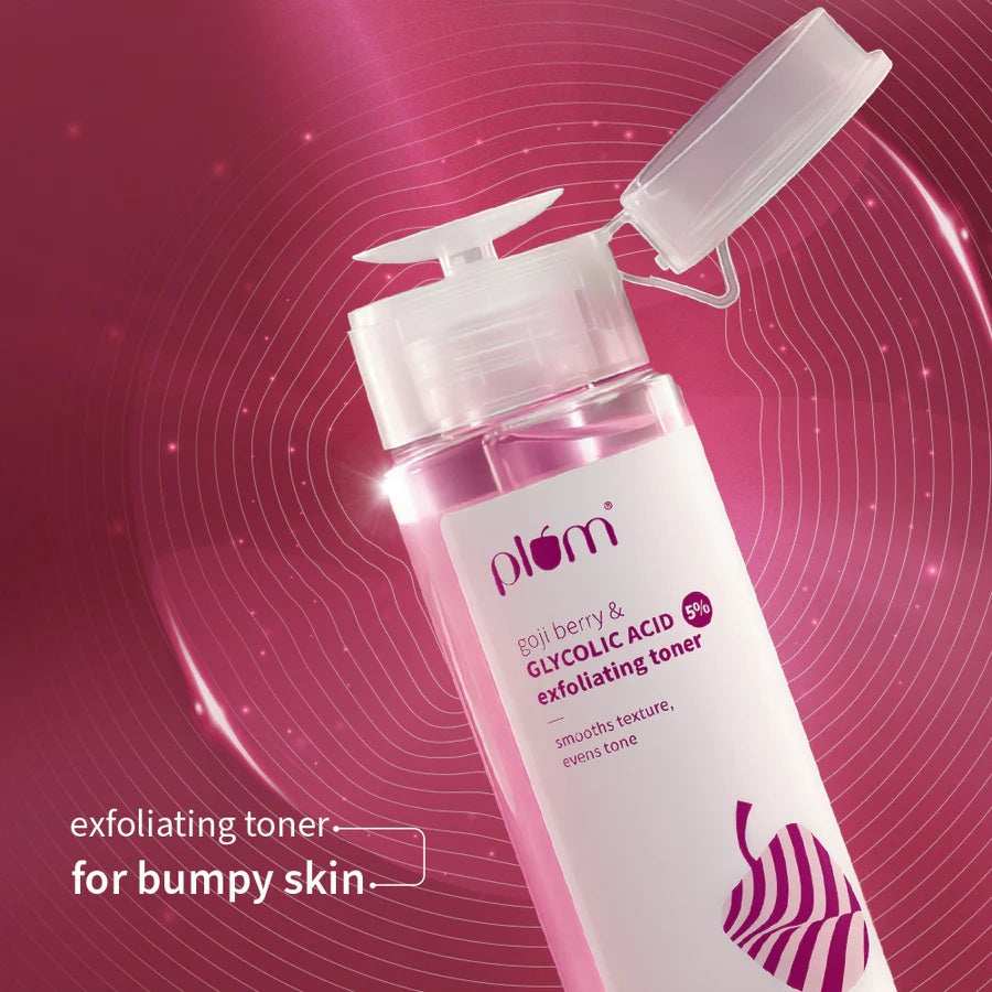 Plum - Goji Berry & Glycolic Acid 5% Exfoliating Toner (150ML)