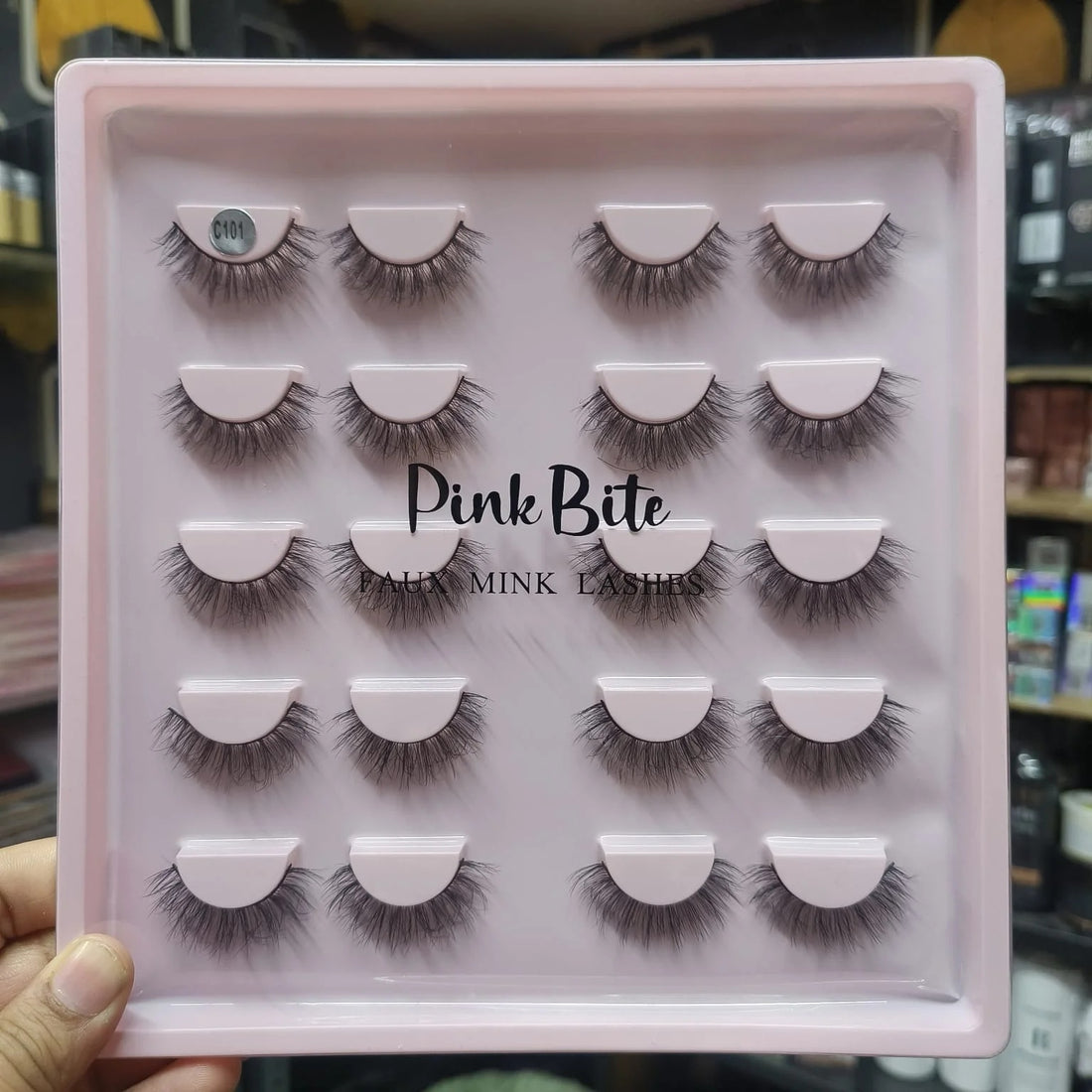 Pink Bite - Faux Mink Lashes