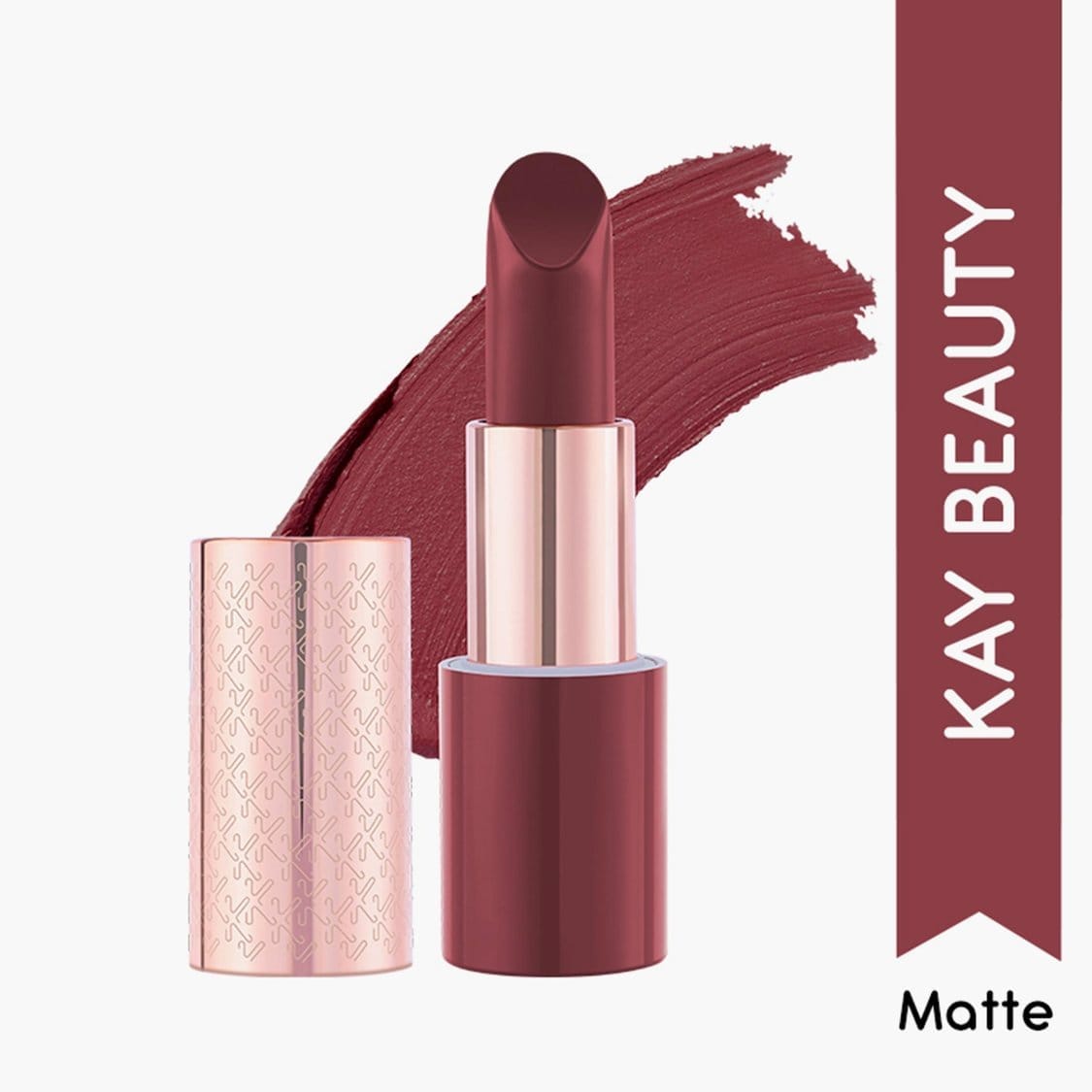 Kay Beauty - Matte Drama Matte Lipstick Enriched With Grape Seed Oil + Red Raspberry (4.2g)