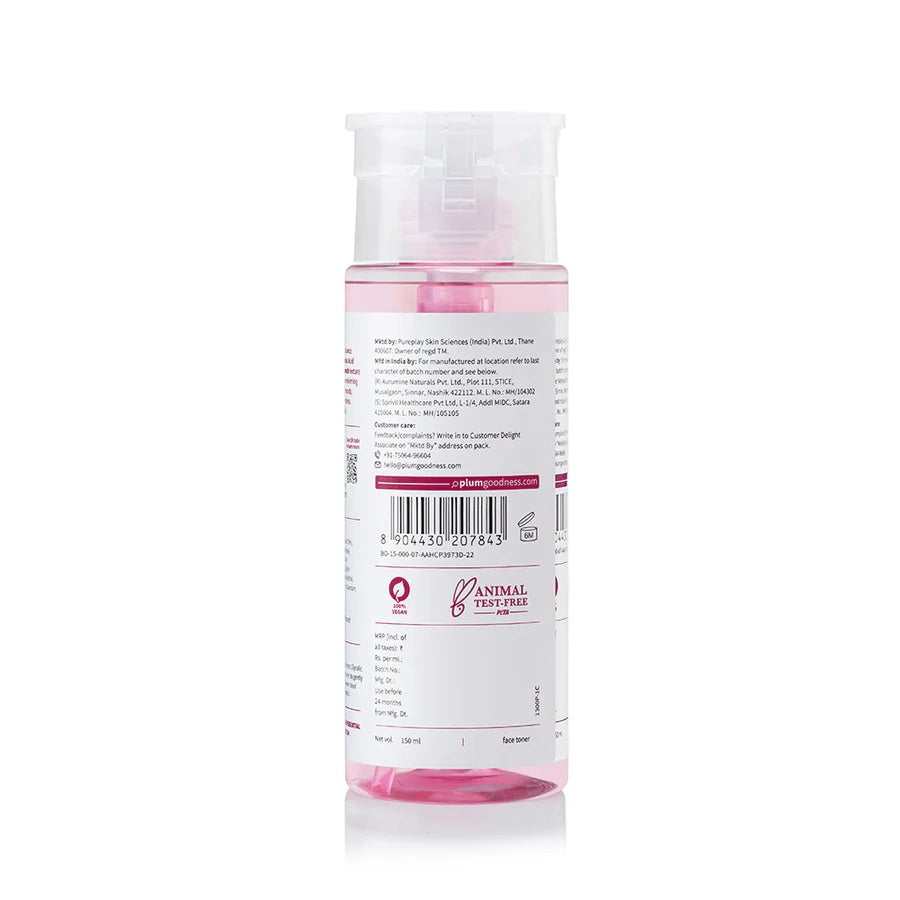 Plum - Goji Berry & Glycolic Acid 5% Exfoliating Toner (150ML)