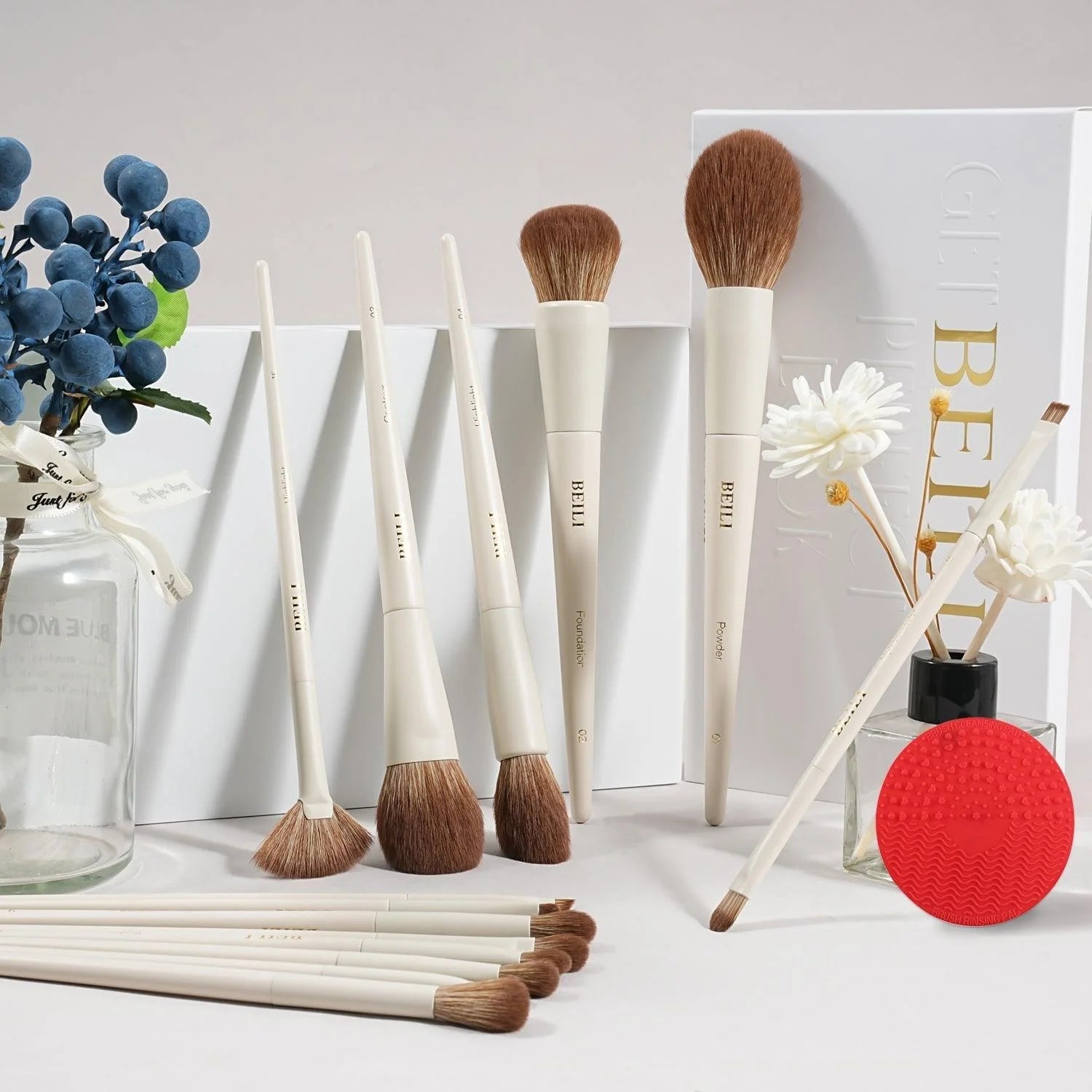 Beili - Get Beili The Perfect Look Make Up Brush Set (15Pcs)