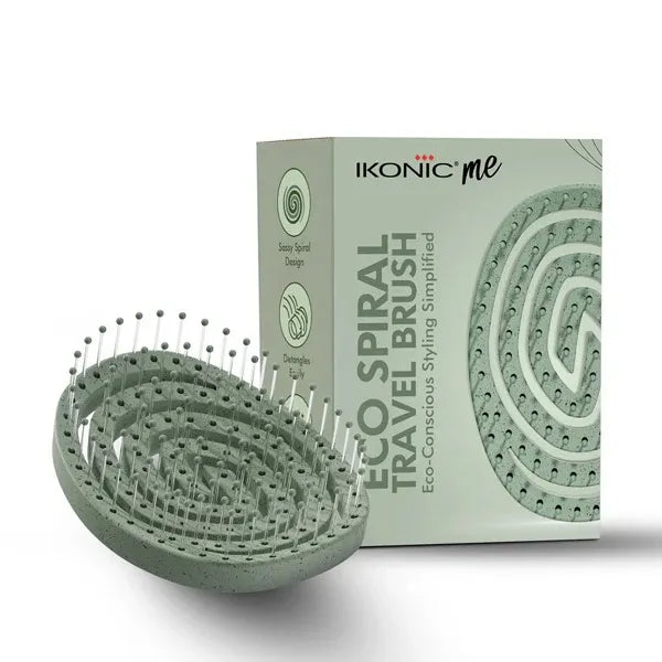 Ikonic Me – Eco Spiral Travel Brush (IKM-2109)