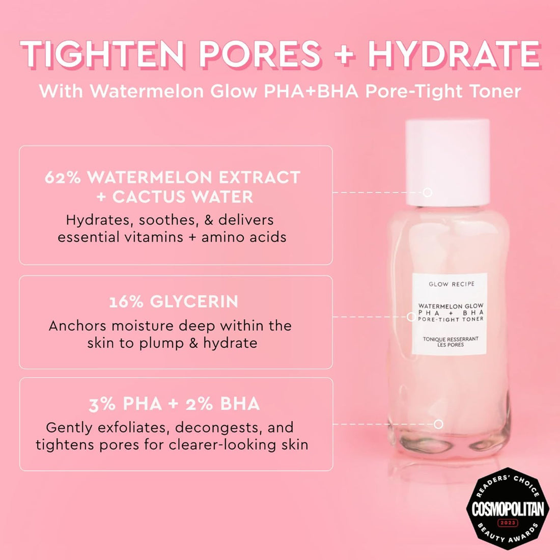 Glow Recipe - Glass Skin Essentials Toner + Serum (40ML + 40ML)