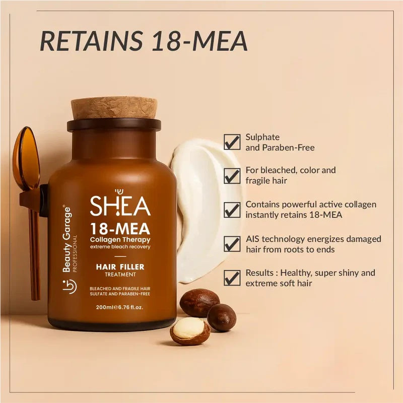 Beauty Garage Professional - 18 - Mea Collagen Therapy Hair Filler Treatment (200ML)