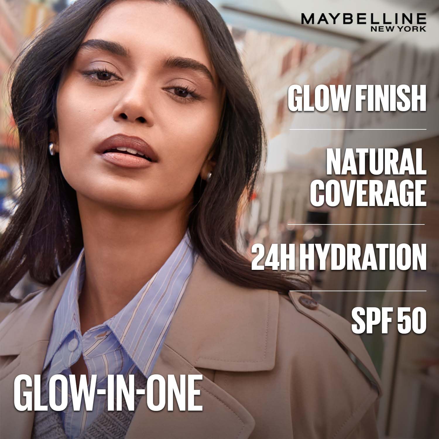 Maybelline New York - Fit Me BB Nude Spf 50 Glow BB Cream (25ML)