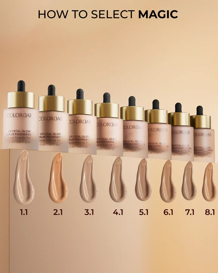 Colorbar - Crystal Glow Serum Foundation (32ML)