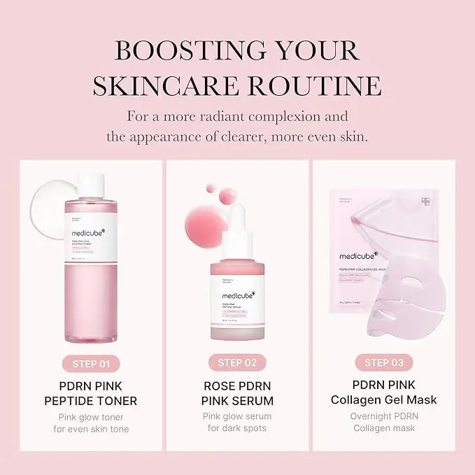 Medicube – PDRN Pink Cica Soothing Toner (250ML)