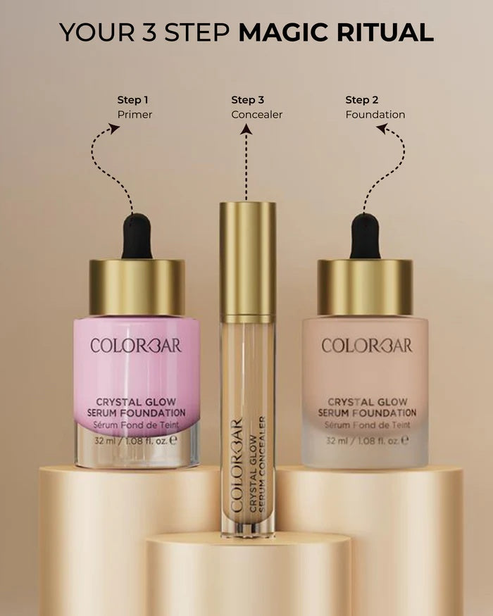 Colorbar - Crystal Glow Serum Foundation (32ML)