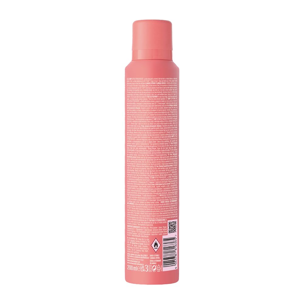 Schwarzkopf - Professional OSiS+ Grip Extra Strong Mousse (200ML)