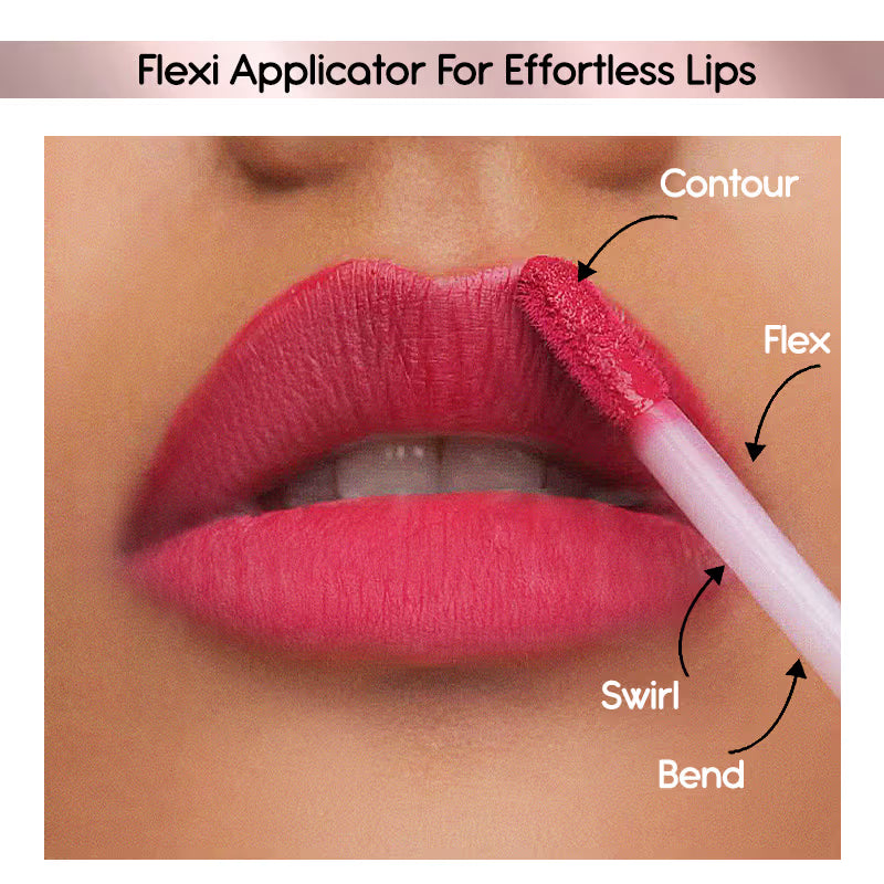 Kay Beauty - Matte Liquid Lipstick Enriched With Grape Seed Oil + Red Raspberry (3.5ML)