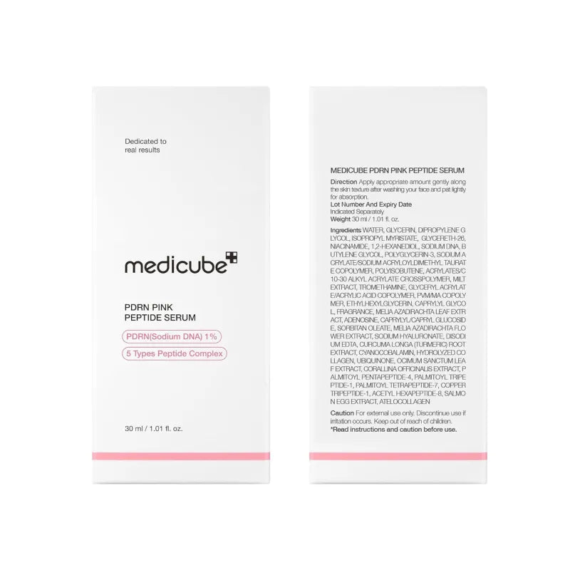 Medicube – PDRN Pink Peptide Serum (30ML)