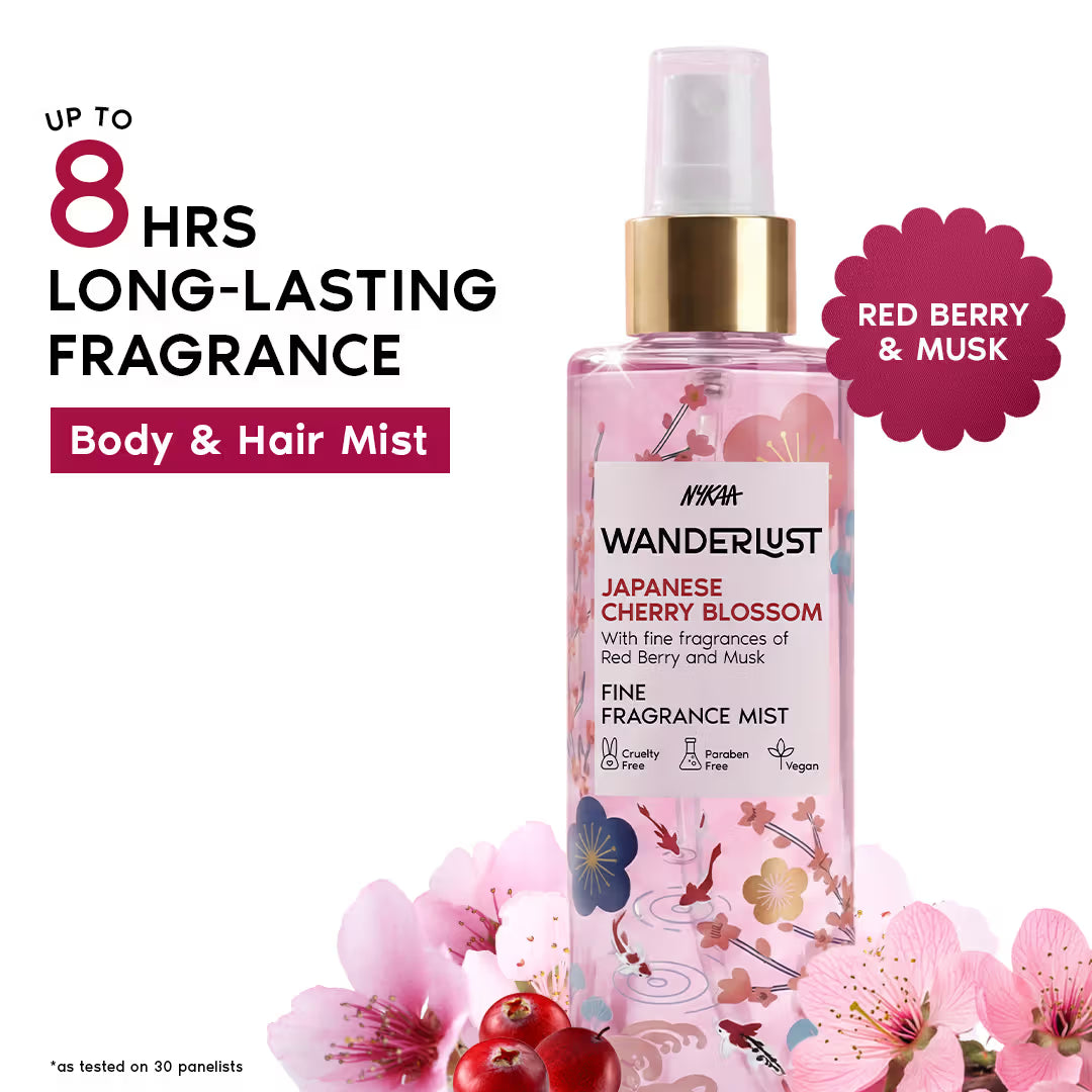 Nykaa - Wanderlust Fine Fragrance Mist (200ml)