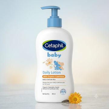 Cetaphil Baby Daily Face & Body Lotion with Organic Calendula (400mL)