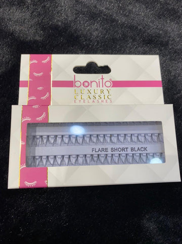 BONITO (Flare Short Black) LUXURY CLASSIC EYELASHES
