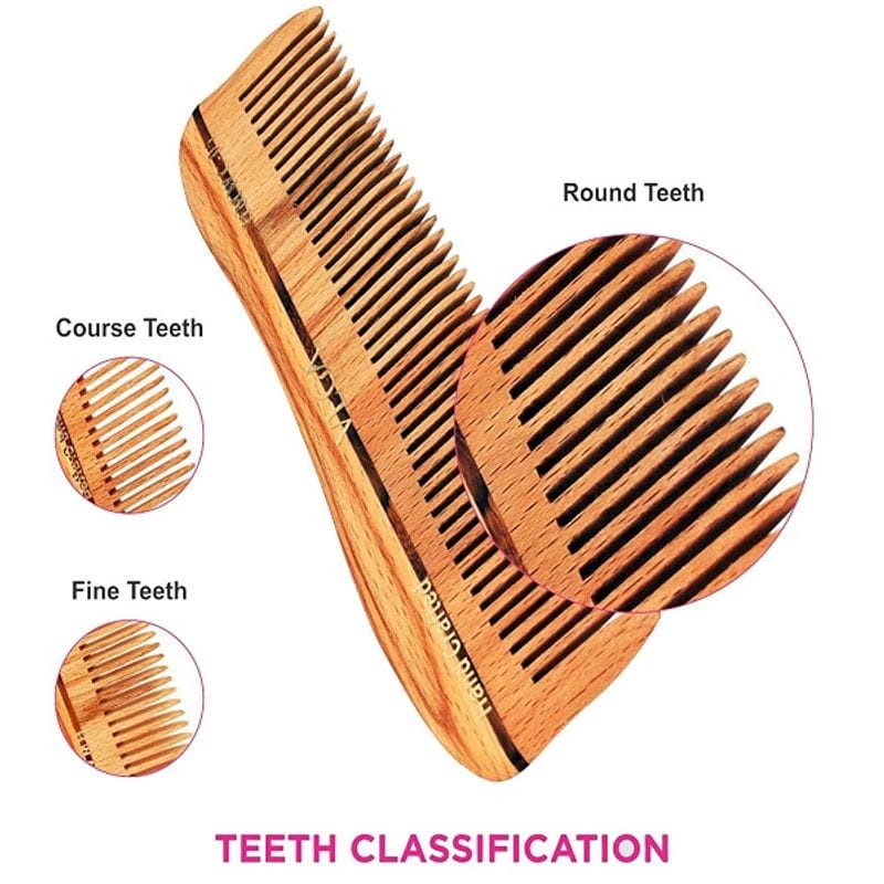 VEGA - premium Wooden Styling Comb (HMWC-01)