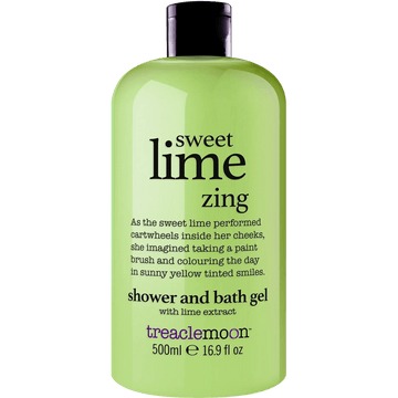 Treaclemoon - Sweet Lime Zing, Shower Gel (500mL)