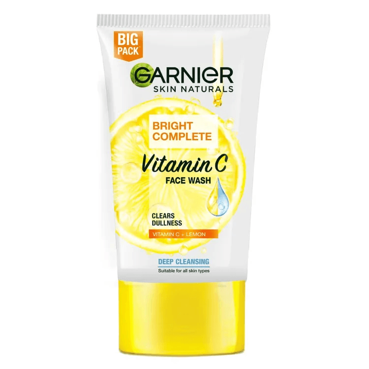 Garnier - Bright Complete VITAMIN C Facewash (150gm)
