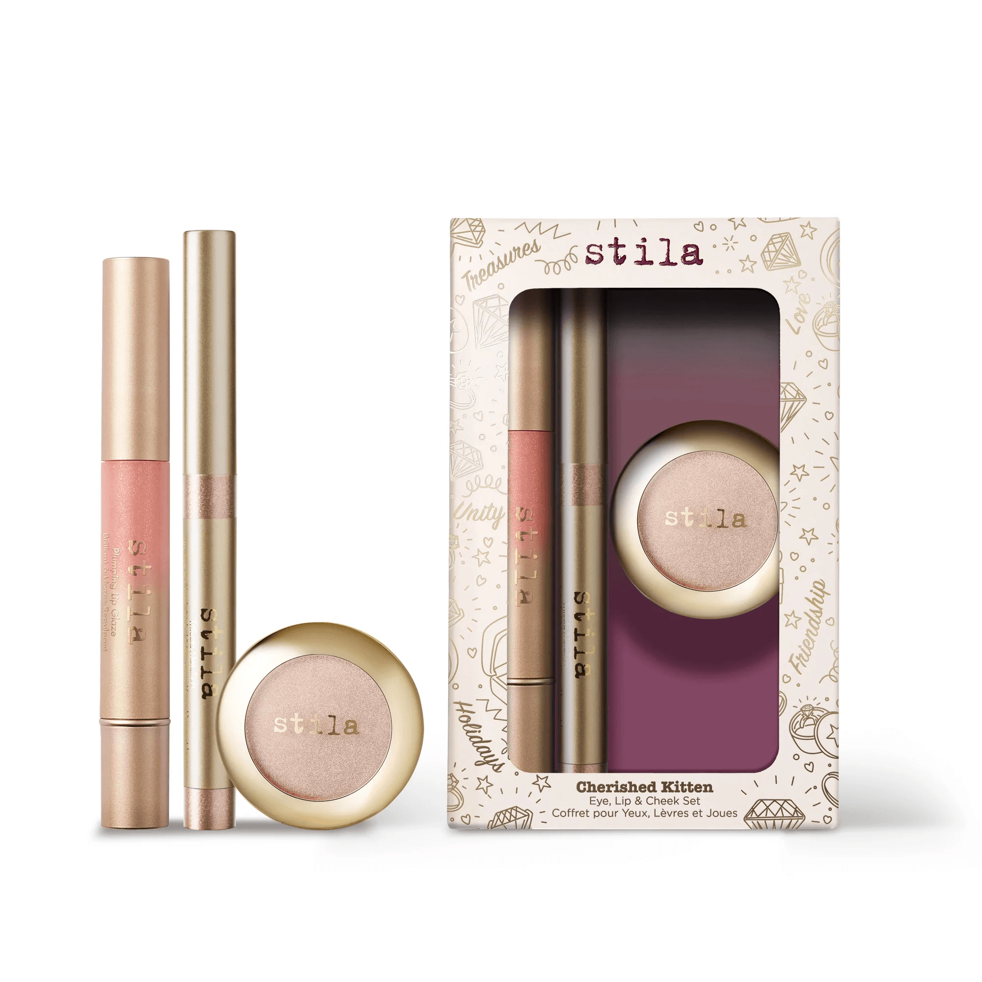 Stila - Cherished Kitten Eye, Lip & Cheek Set