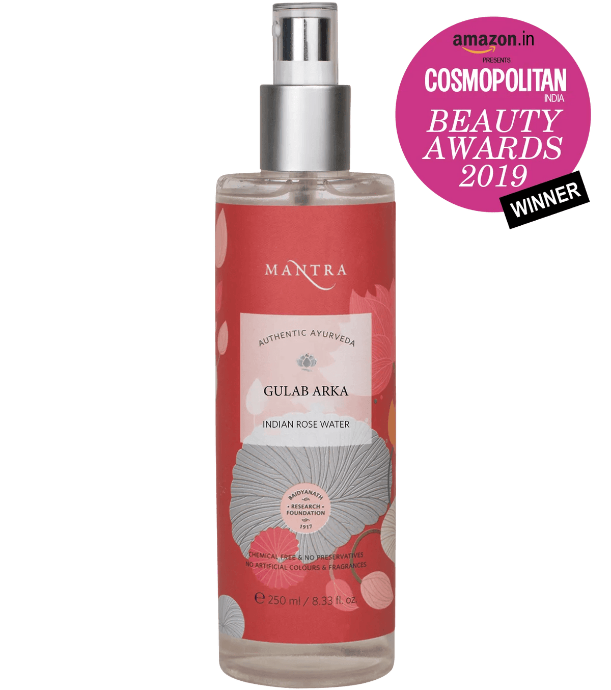 Mantra - GULAB ARKA INDIAN ROSE WATER (250mL)