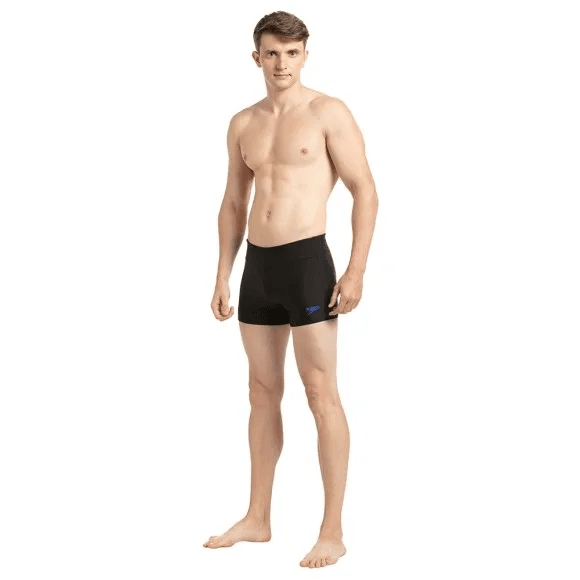 Speedo - Essential Houston Aquashort - Black Beautiful Blue (#814111D807 Size - 42) 01N