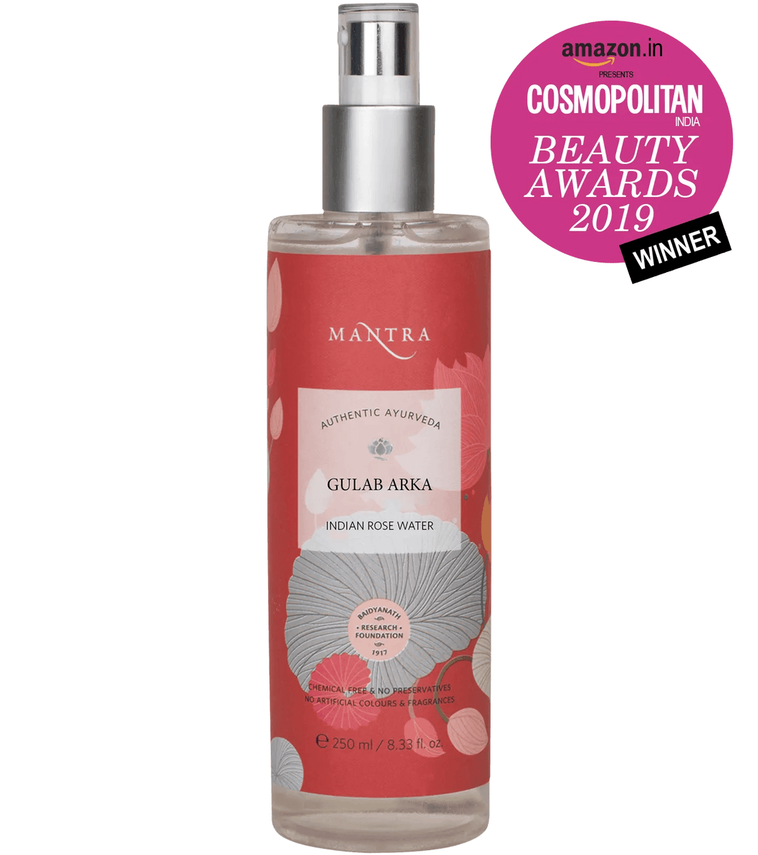 Mantra - GULAB ARKA INDIAN ROSE WATER (100mL)