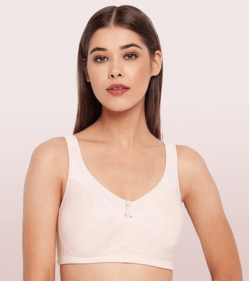 ENAMOR - (FB5 - 01N) FULL SUPPORT SMOOTH SUPER LIFT BRA (COLOR - PINK CHAMPAGNE)